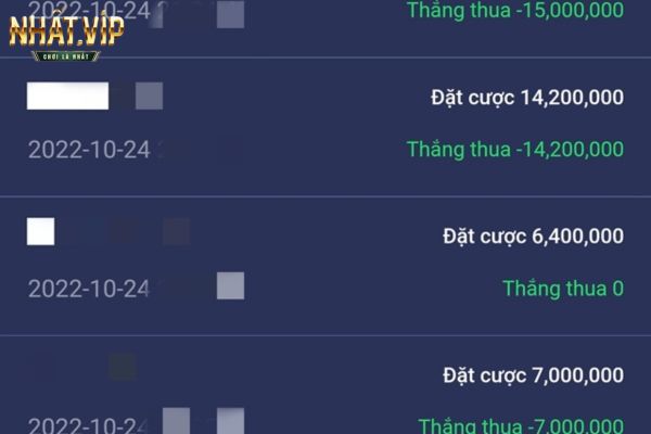 dang ky nhatvip de co the xem lich su cuoc Lịch sử cược giúp cho anh em theo dõi các hoạt động tài chính