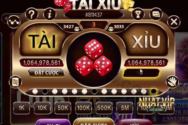 game tai xiu dang ky tang tien xuc NHAT VIP vẫn sẽ sử dụng 3 viên xúc xắc quen thuộc để làm công cụ cho game tài xỉu